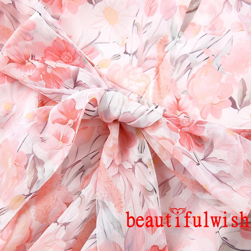 BEAUTIFULWISH-Women’s Sexy Square Collar Backless Jumpsuit Fashion Flower Bandage High Waist Long Sleeve Playsuit | BigBuy360 - bigbuy360.vn