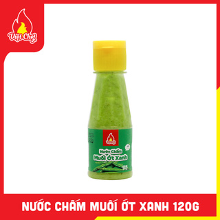 Nước Chấm Muối Ớt Xanh Chai 120g - Chuẩn Hương Vị Muối Ớt Xanh Siêu Ngon