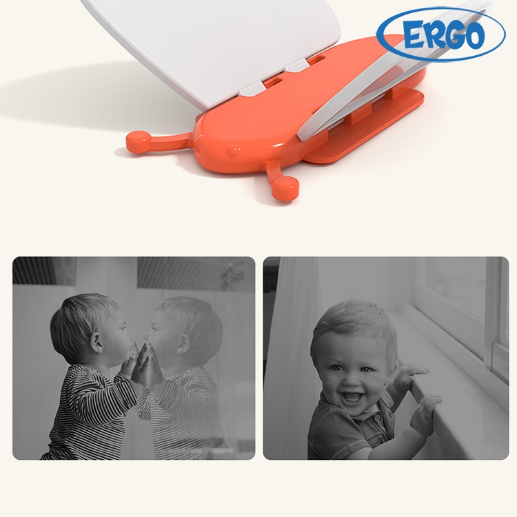 Khóa cửa trượt nhựa cứng cao cấp ngăn rơi ngã ban công