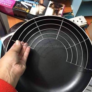 Vỉ gác chảo inox