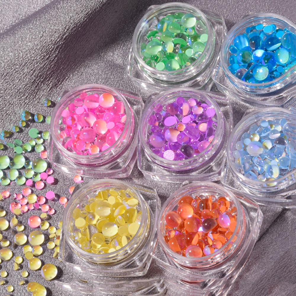 [Hàng mới về] Đá đính trang trí móng tay màu kẹo ngọt ngào