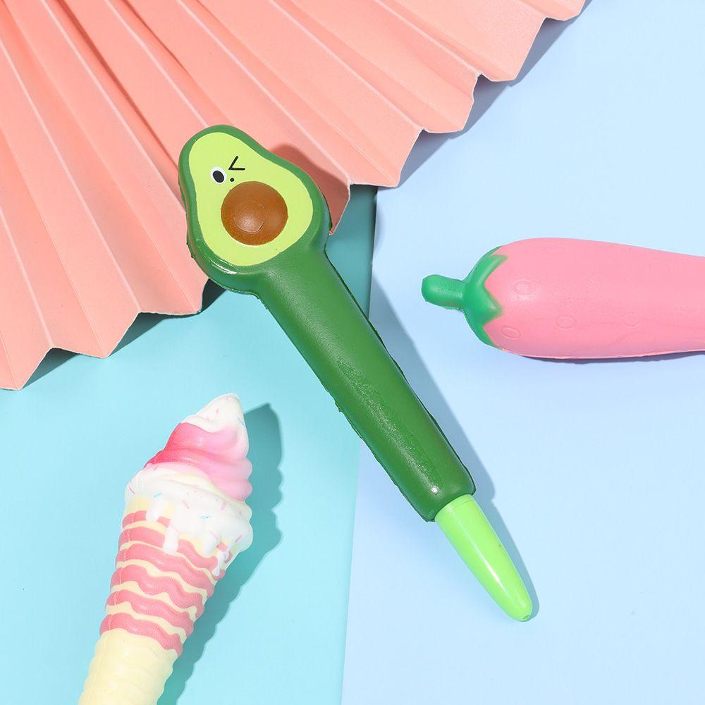 Bút Bi Mực Đen Ngòi 0.5mm Chất Lượng Cao Thiết Kế Hoạt Hình Đáng Yêu