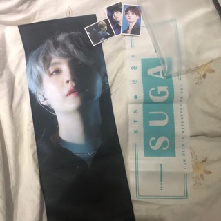 Pass gấp Slogan Yoongi BTS full set