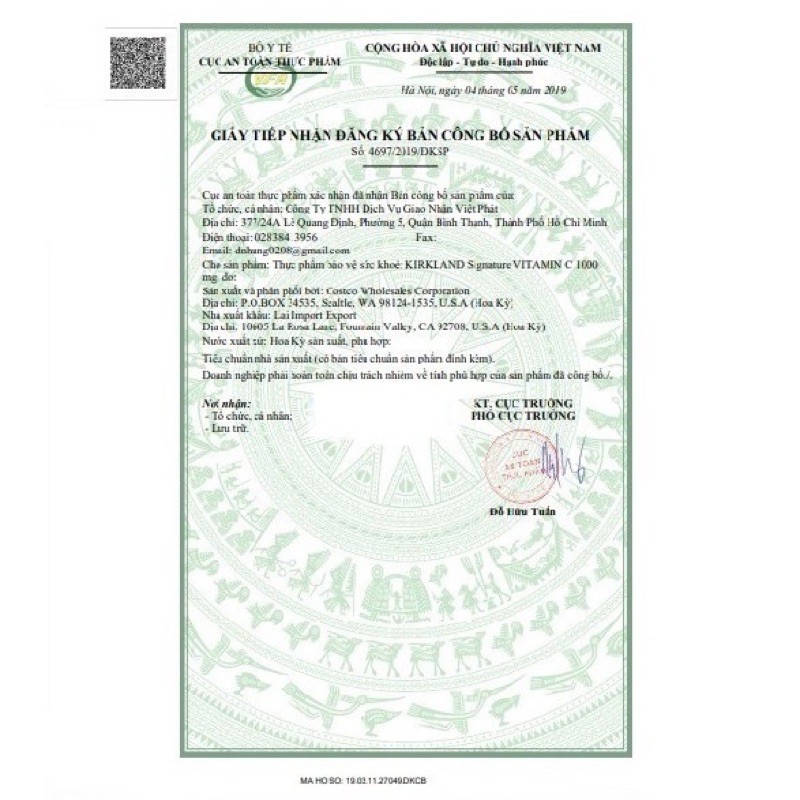 [HÀNG MỸ] Viên Nhai Vitamin C 1000mg Của Mỹ (500 viên) | BigBuy360 - bigbuy360.vn