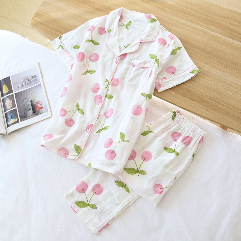 Kimono Vải Xô Nhật 🌵 Yukata Đồ Bộ Tay Ngắn Thoáng Mát 🌵IVY240