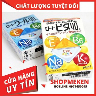 Nhỏ mắt rohto vita 40 nhật bản 12ml