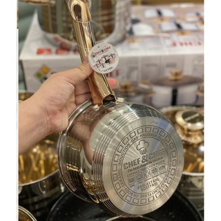 BỘ NỒI 6 MÓN VUNG KÍNH CHEF & CHEF [KHOGIASI]