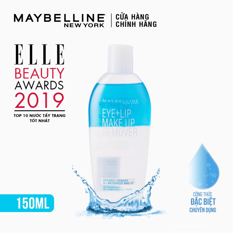 [Bộ trang điểm] Bút kẻ mắt Hyper Sharp 0.5 + Mascara Hyper Curl 0.2ml + Tẩy trang mắt môi 150ml Maybelline New York | BigBuy360 - bigbuy360.vn