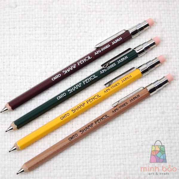 BÚT CHÌ BẤM CAO CẤP 0.5MM OHTO SHARP PENCIL APS-350ES (THƯƠNG HIỆU BÚT CAO CẤP NHẬT BẢN)