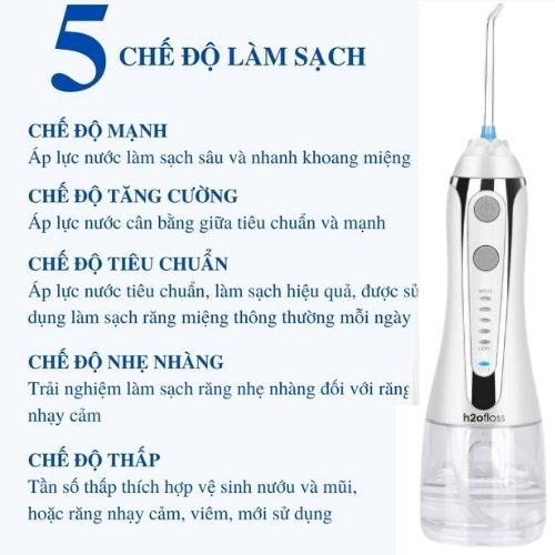 Dây sạc máy tăm nước HF6P