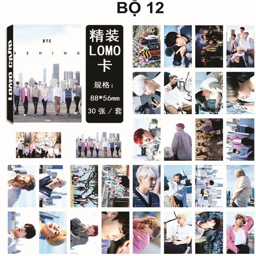 Hộp ảnh Lomo card BTS 5x8 Dicon JUNGKOOK album ảnh idol thần tượng Hàn Quốc