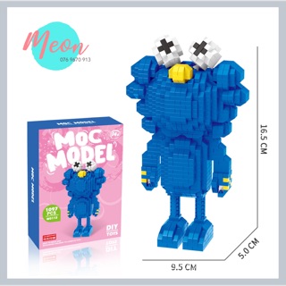 Miniblock đồ chơi xếp hình Kaws size XL