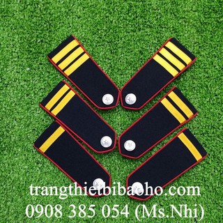 Cầu vai áo bảo vệ đủ cấp bậc chuẩn thông tư 08- phụ kiện đồ bảo vệ