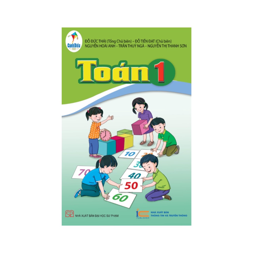 Sách - Toán 1 Cánh diều Bán kèm 1 cuốn Bé tập tô màu 15k
