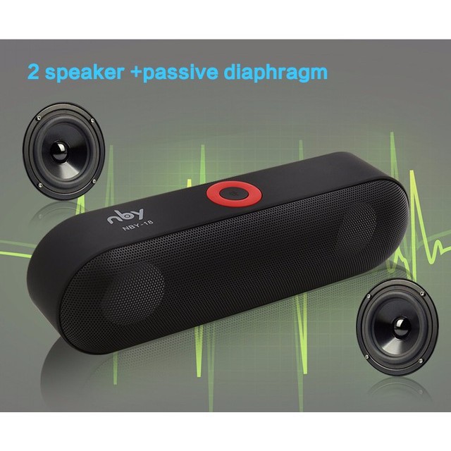 Loa Bluetooth Eby Hỗ Trợ Jack 3.5mm, USB, Thẻ Nhớ, AUX, Lượng Pin Dùng Lên Đến 6h . . . .