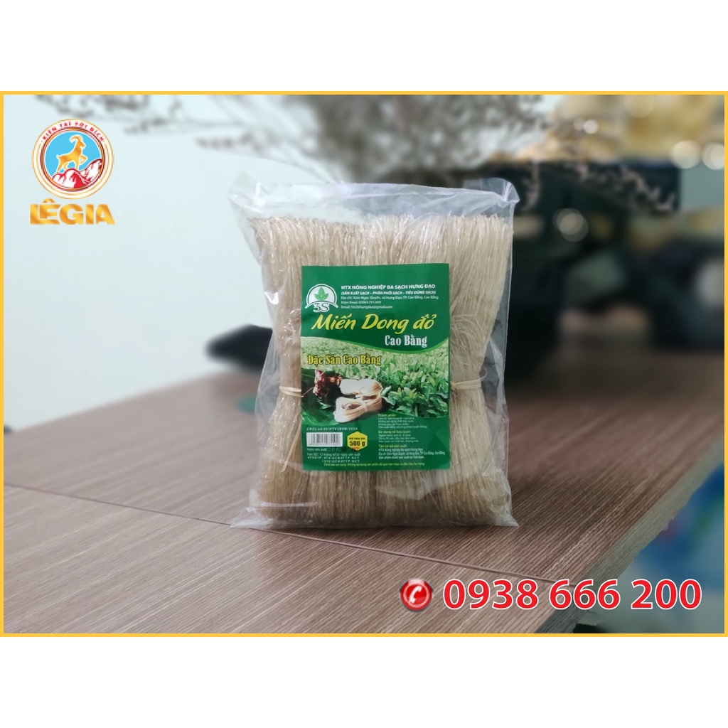 MIẾN DONG ĐỎ CAO BẰNG 500G