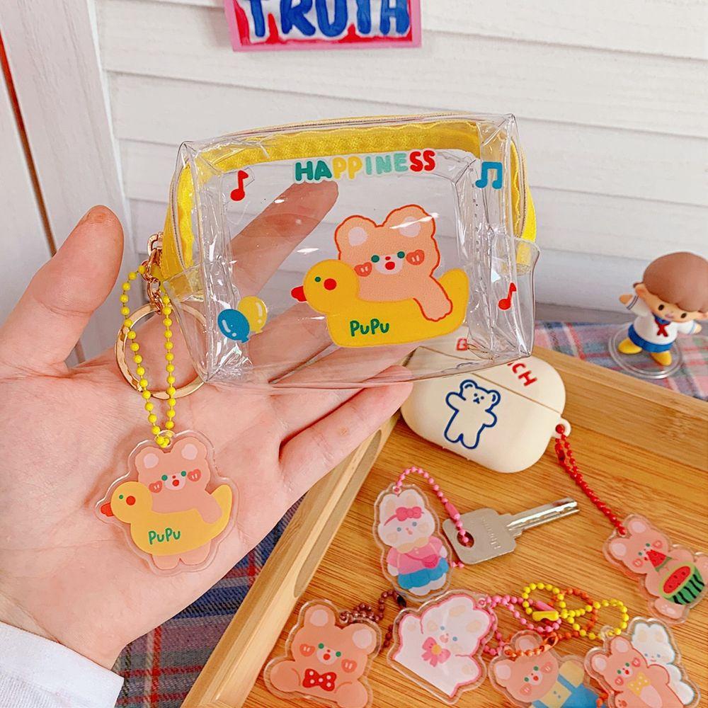 Túi PVC Trong Suốt Đựng Son Môi / Tiền Xu Tiện Dụng