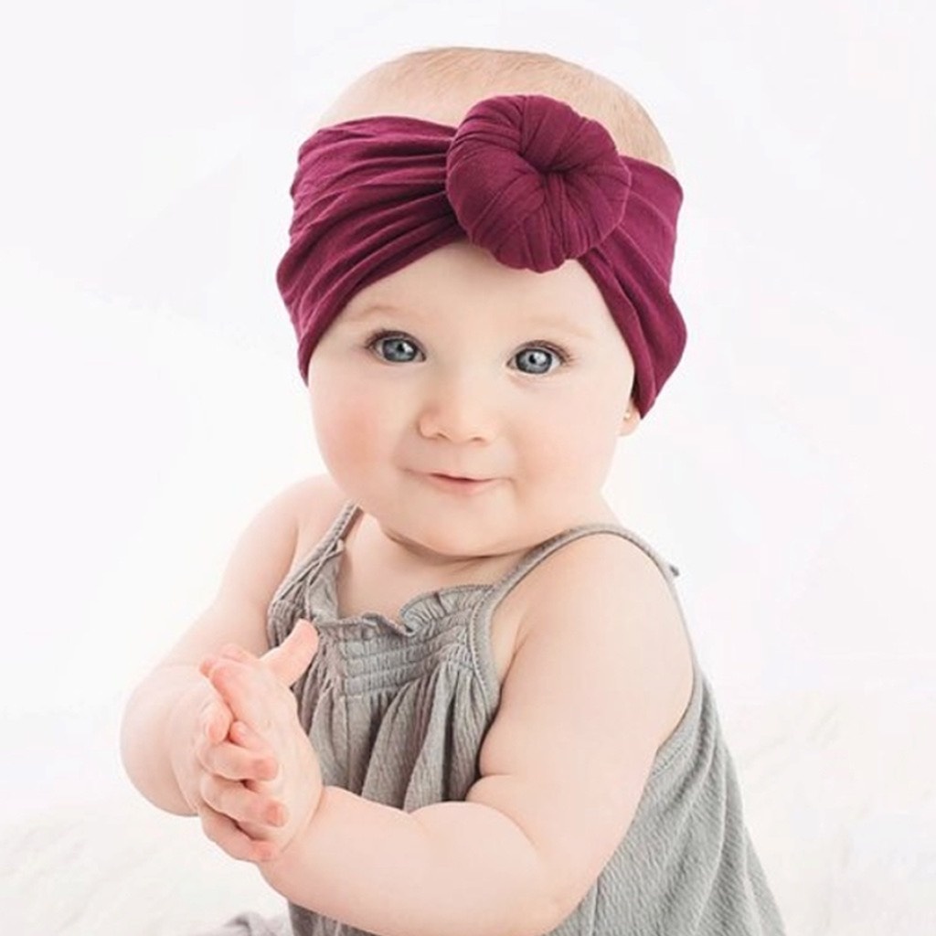 Băng đô cho bé Jasmine Baby nhiều màu