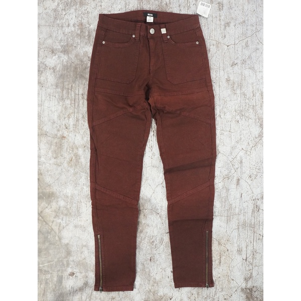 QUẦN CHINOS NỮ BDG URBAN OUTFITTERS MOTO ANKLE ZIP - SIZE 25-26