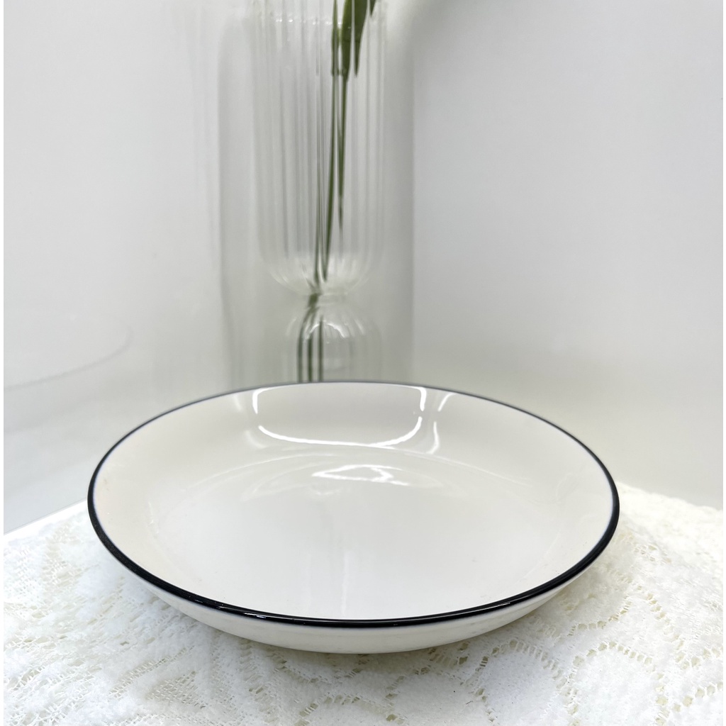 Đĩa sứ tráng men lẻ size, lẻ mẫu - 1904 DECOR