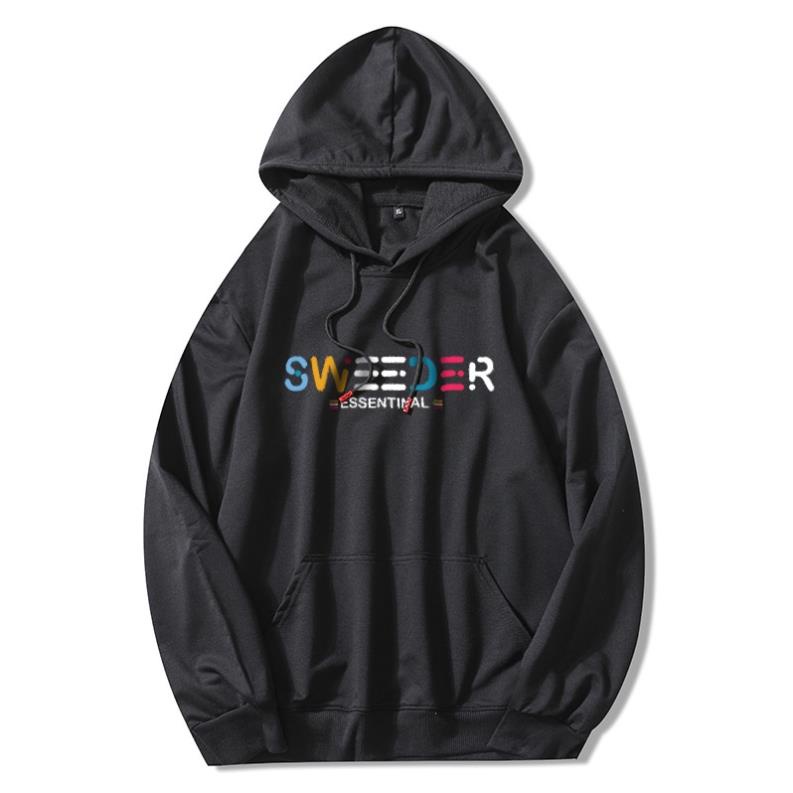 Áo Hoodie/Sweater mẫu Sweeder Essentinal- áo nỉ đen trắng (N15)