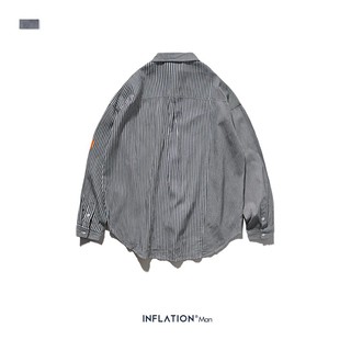 INFLATION Áo sơ mi Oversize 92115W