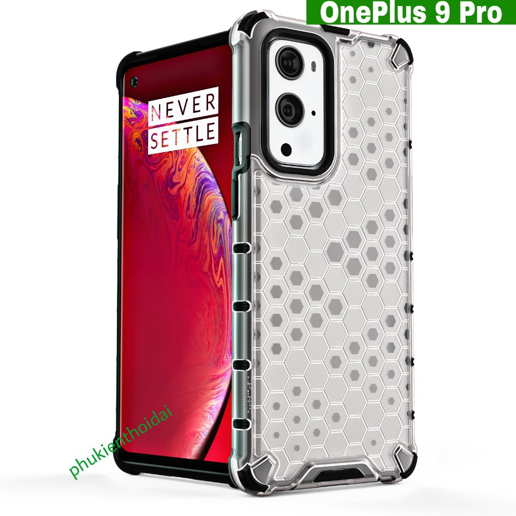 Ốp lưng OnePlus 9 Pro FREESHIP Từ 50k chống sốc vân tổ ONG cao cấp chống sốc