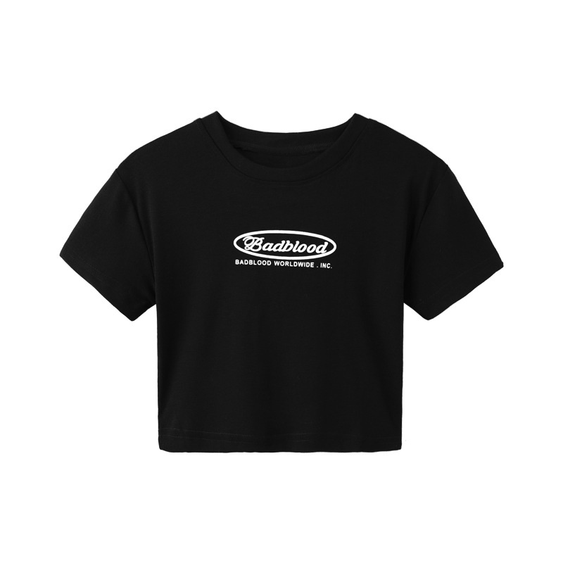 Áo Thun Tay Ngắn Màu Trắng Thời Trang Mùa Hè Mới Cho Nữ