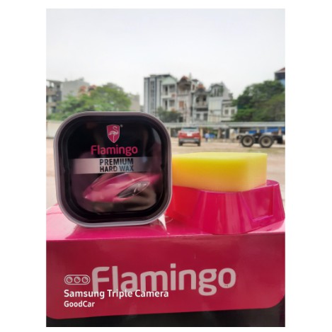 Wax Premium Nano Sáp Cứng Cao Cấp Phủ Bóng Bảo Vệ Sơn Xe Flamingo F087 200g