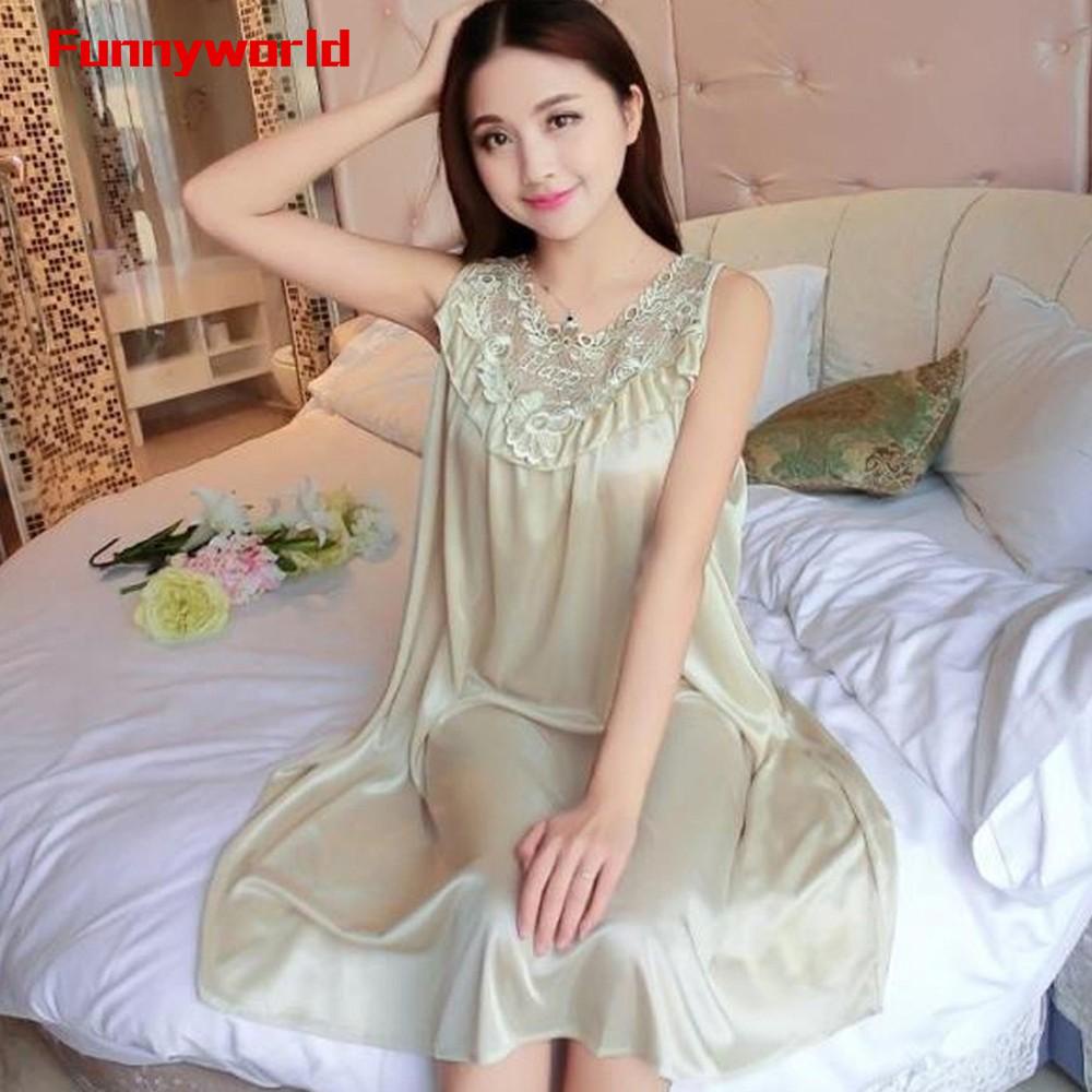 Đầm ngủ lụa 100% mới | BigBuy360 - bigbuy360.vn