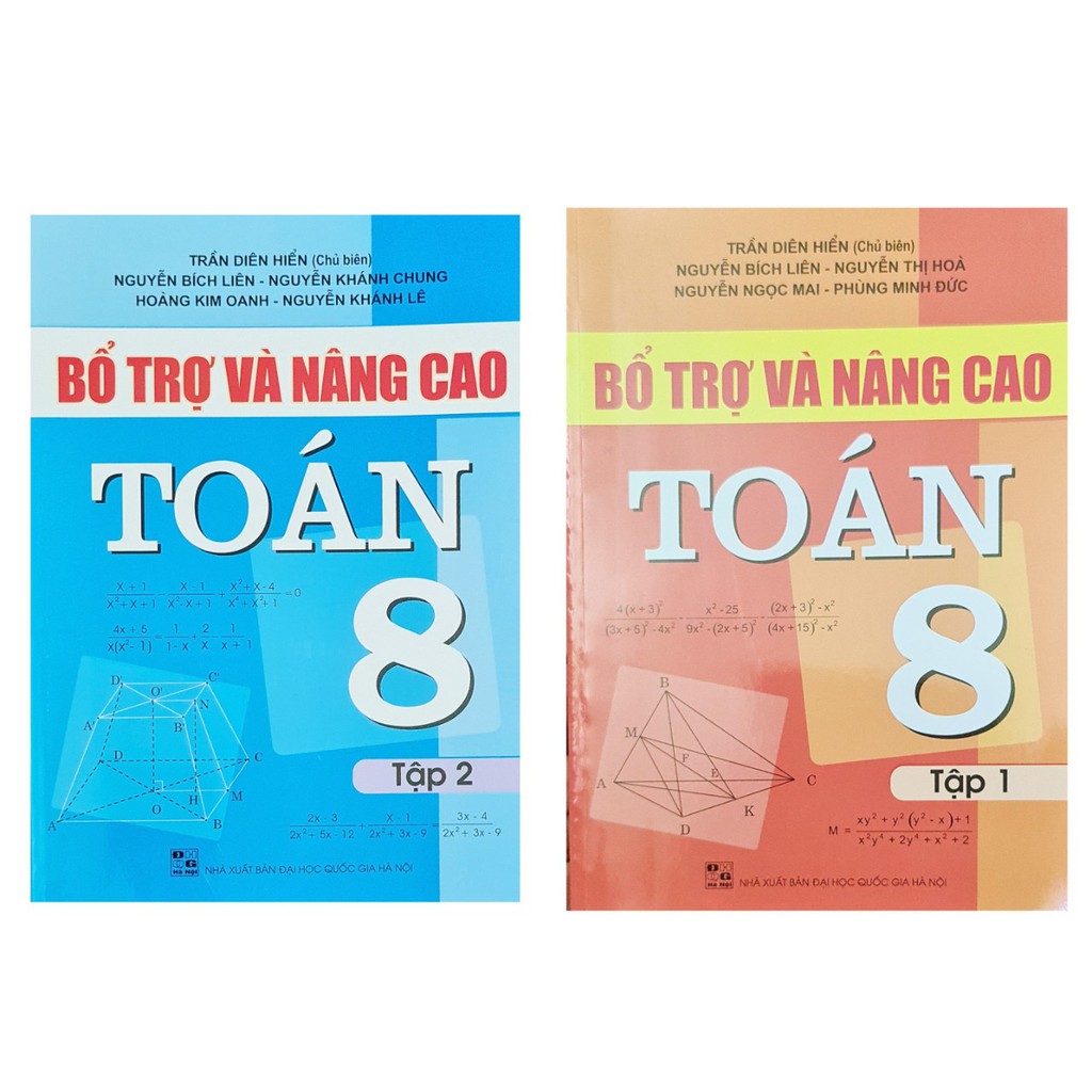 Sách - Bổ trợ và nâng cao Toán 8 tập 1+2