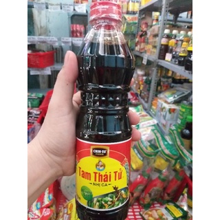 Nước tương chinsu tam thái tử nhị ca chai 500ml