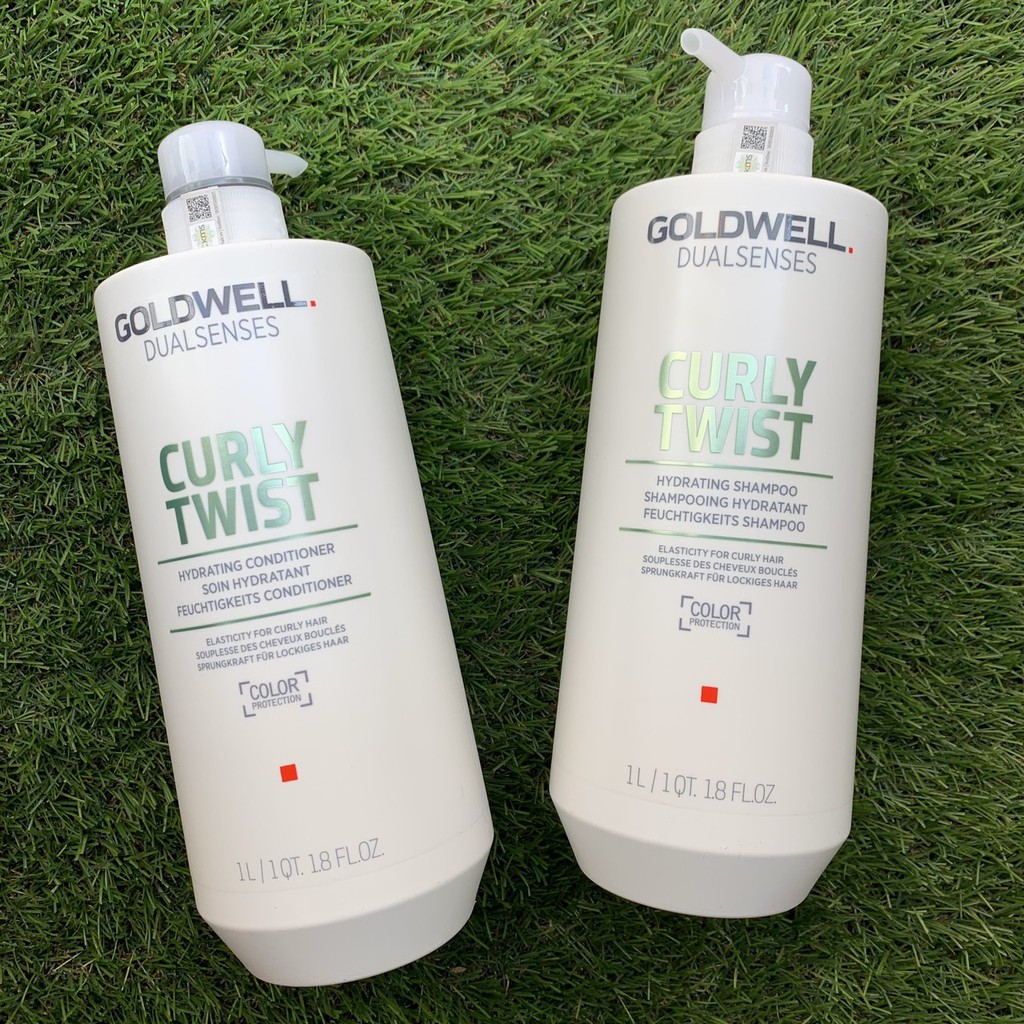 Dầu gội xả GOLDWELL CURLY TWIST cho tóc xoăn 1000mlx2