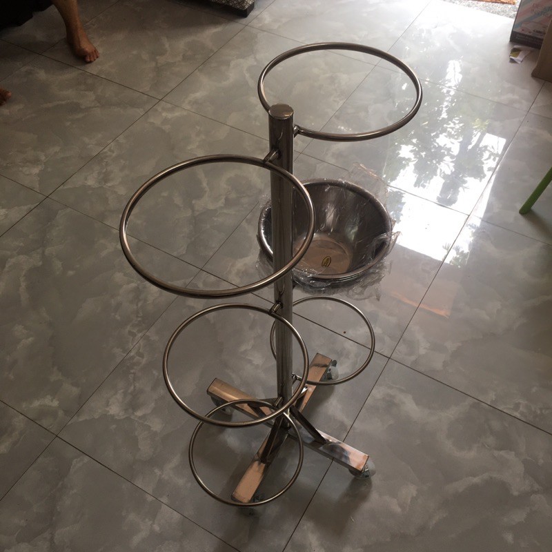 Cây Bát Nước INOX Dùng Trong Spa, Salon Tóc, Thẩm Mỹ Viện