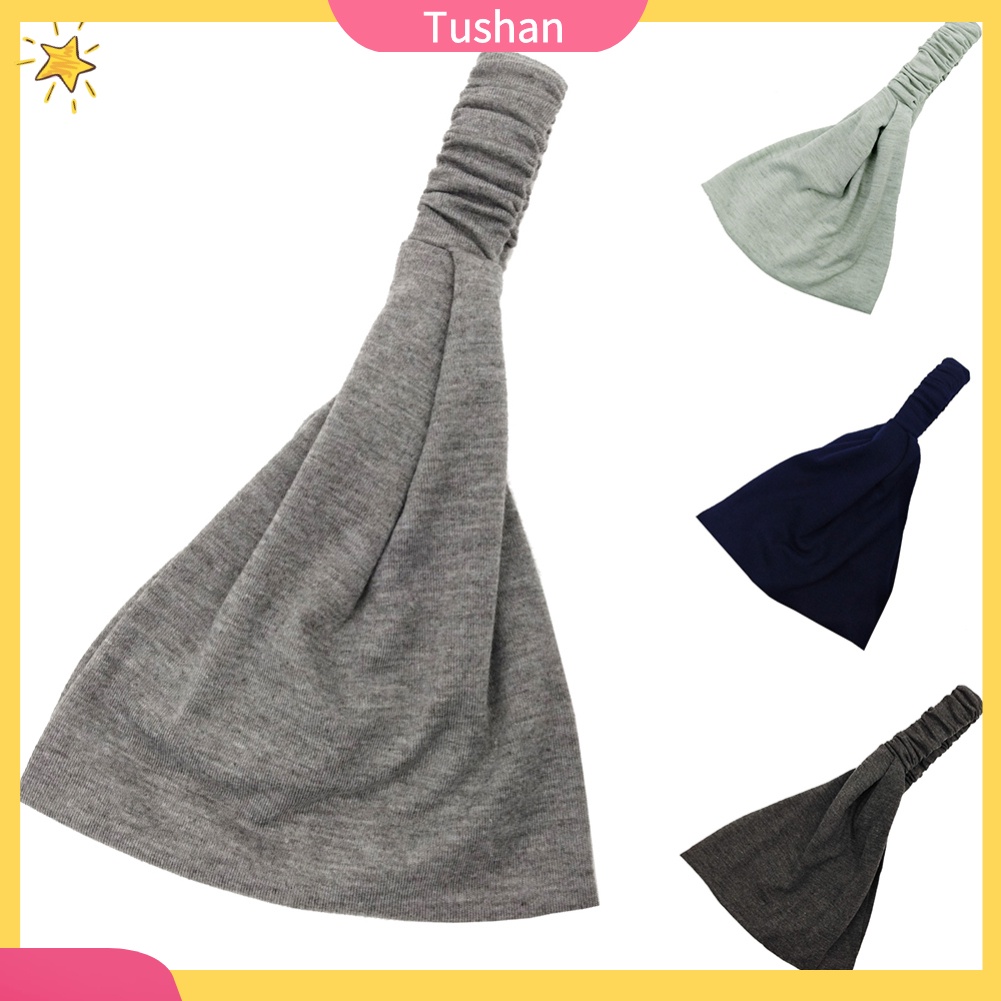 Băng Đô Thể Thao Màu Trơn Thấm Hút Tốt