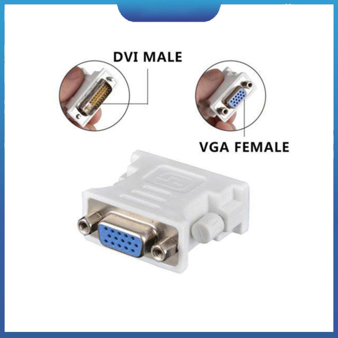 Đầu chuyển đổi vga sang dvi d/24 + 1 pin chuyên dụng cao cấp