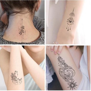 🍀Bộ xăm tạm thời 15 ngày (gồm 2 loại: xăm mực + xăm dán)