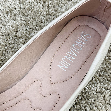 Giày búp bê mũi vuông cổ điển thanh lịch cho nữ