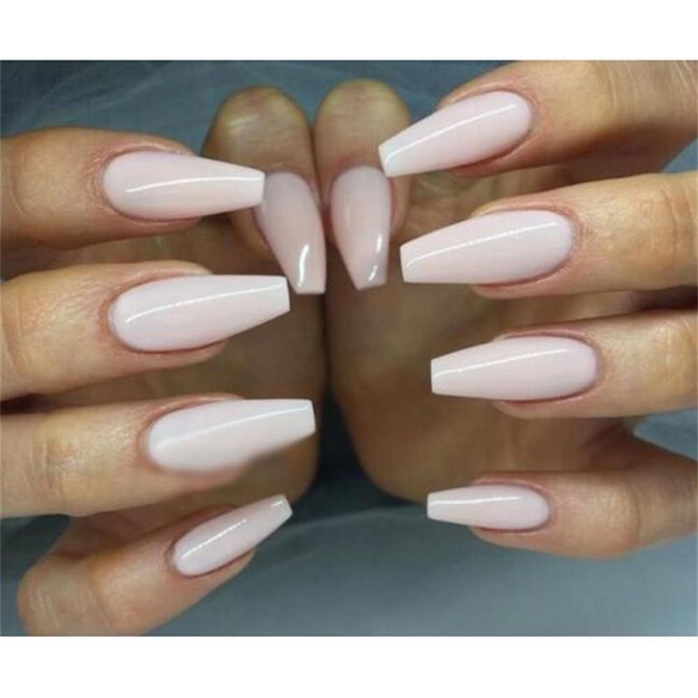 Bộ 100 / 600 Móng Tay Giả Múa Ba Lê