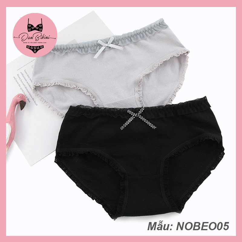 Quần Lót Nữ Cotton kháng khuẩn thoáng mát viền bèo điệu đà mã 029 | BigBuy360 - bigbuy360.vn