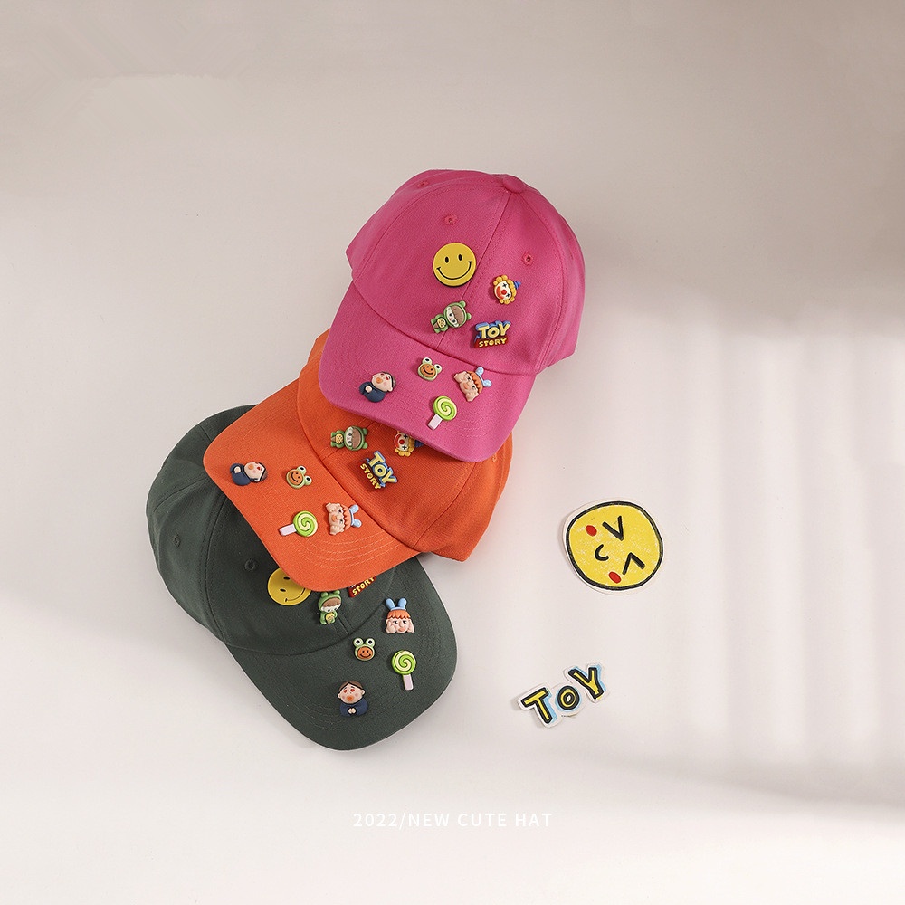 Mũ Lưỡi Trai Hình Mặt Cười Hoạt Hình 3D Độc Đáo