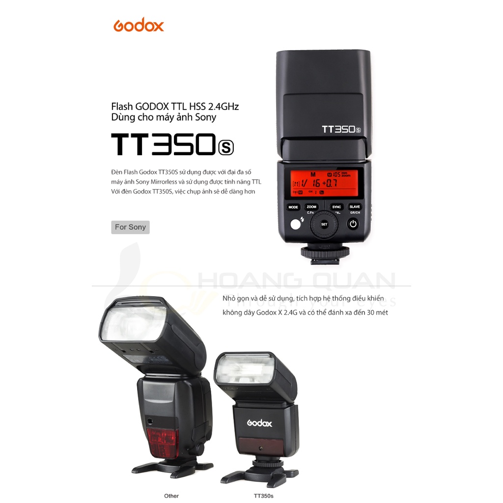 Đèn Flash Godox TT-350