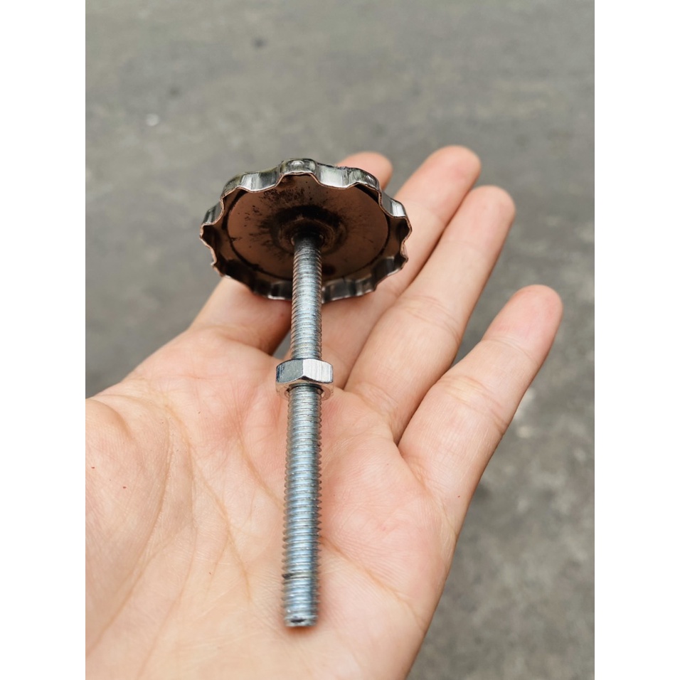 CẶP ỐC CỐP XE CUB 78 INOX