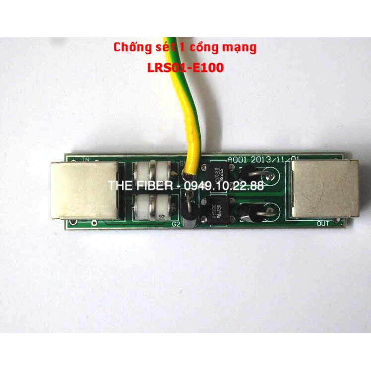 Thiết bị chống sét cho đường truyền tín hiệu mạng / Camera IP LRS01-E100