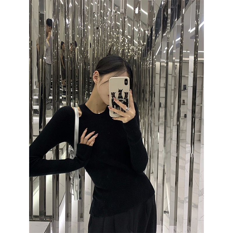 Áo Dệt Kim Tay Dài Thời Trang Dành Cho Nữ