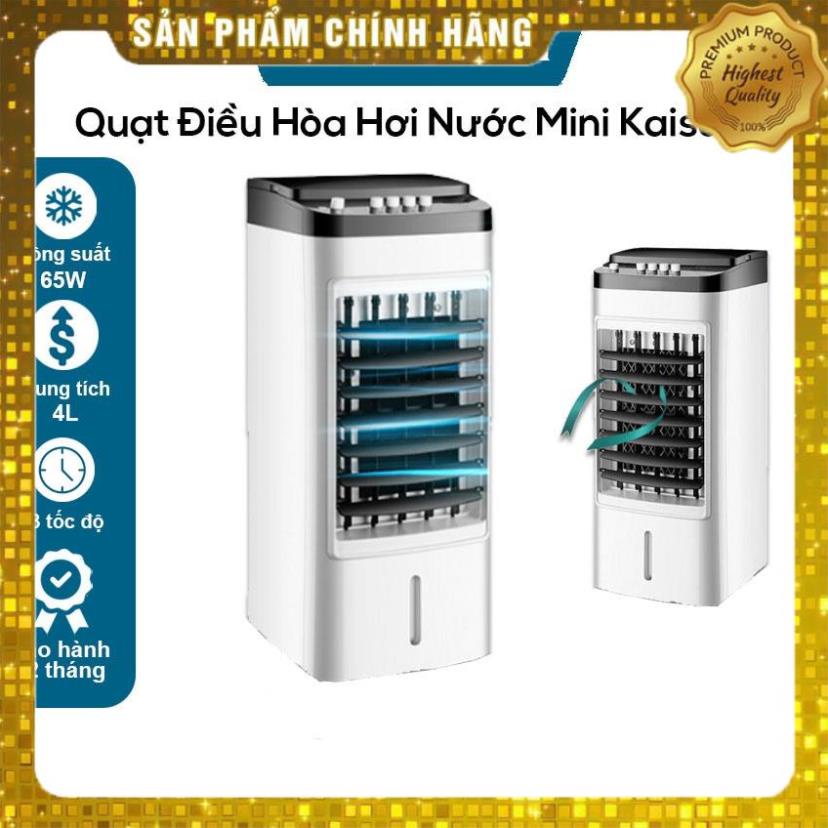 Quạt Điều Hòa Hơi Nước Mini Kaisa Villa, Máy làm mát không khí, Vận Hành Êm ái, Tặng 2 cục đá khô