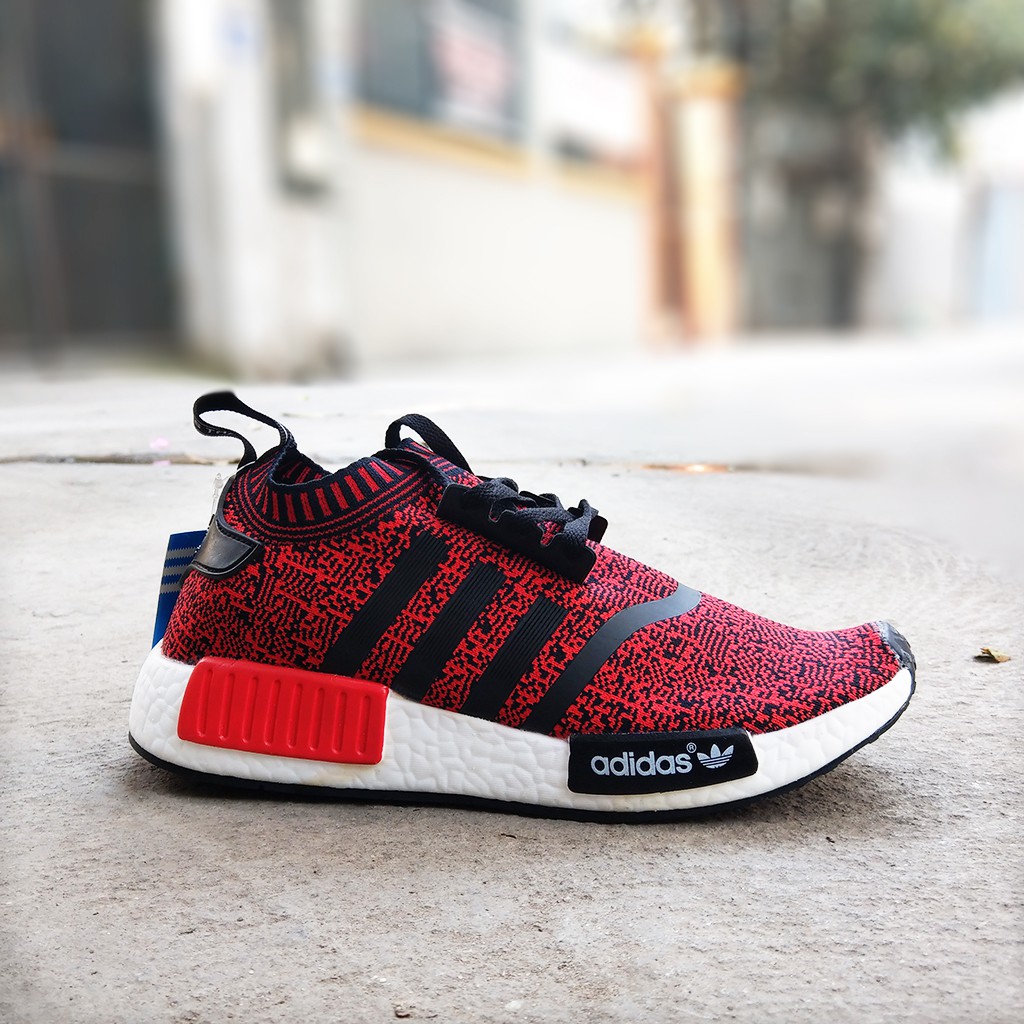 Giày thể thao nữ nam Giày Adidas NMD nữ nam full size 36-44 màu mận