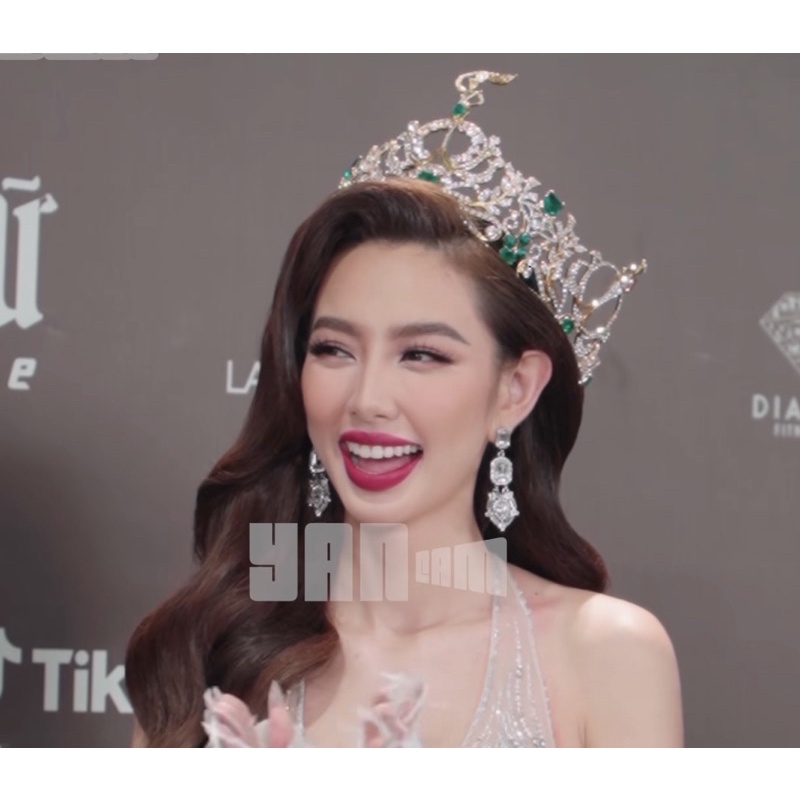 Khuyên tai đêm chung kết Miss Grand Vietnam 2022 của Hoa hậu Miss Grand International 2021 Nguyễn Thúc Thuỳ Tiên