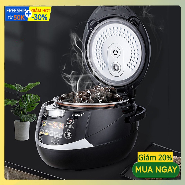 Nồi Nấu Trân Châu 5L FEST Tự Động Hoàn Toàn