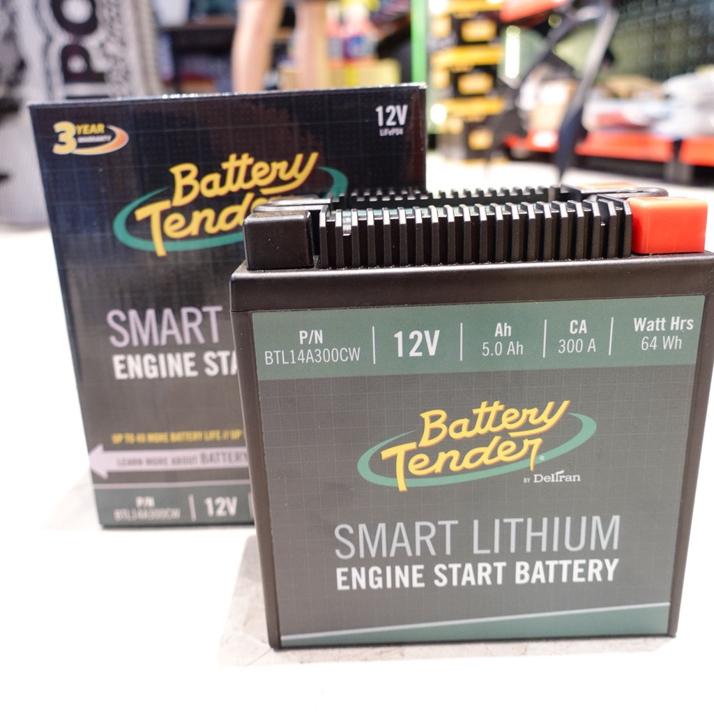 Bình ắc quy pin lithium Battery Tender 12V 5.0 CA 300A 64Wh bảo hành 3 năm chính hãng - Home Motorcycle Workshop